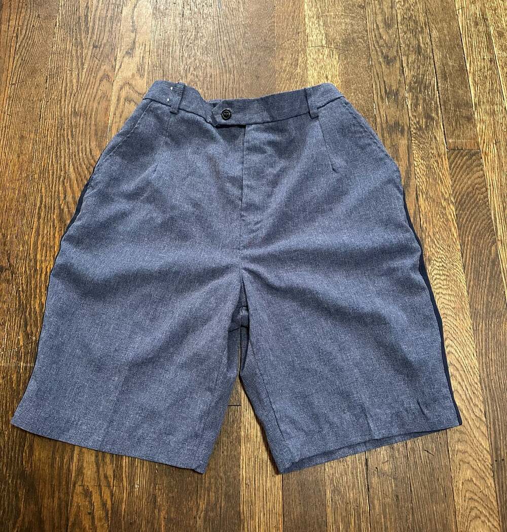 Brookfield Uniforms USPS Letter Carrier Walking Shorts Blue Heather Women's Size